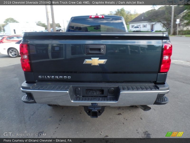 Graphite Metallic / Dark Ash/Jet Black 2019 Chevrolet Silverado 2500HD Work Truck Crew Cab 4WD