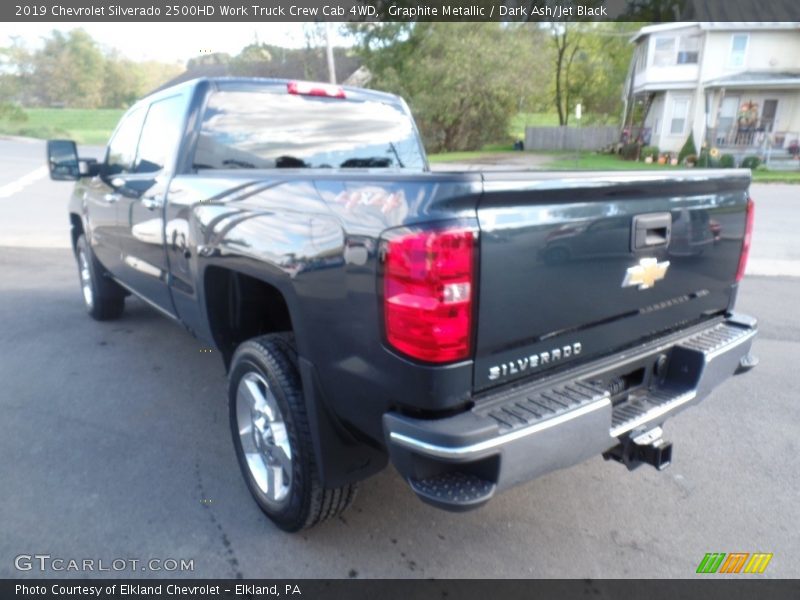 Graphite Metallic / Dark Ash/Jet Black 2019 Chevrolet Silverado 2500HD Work Truck Crew Cab 4WD