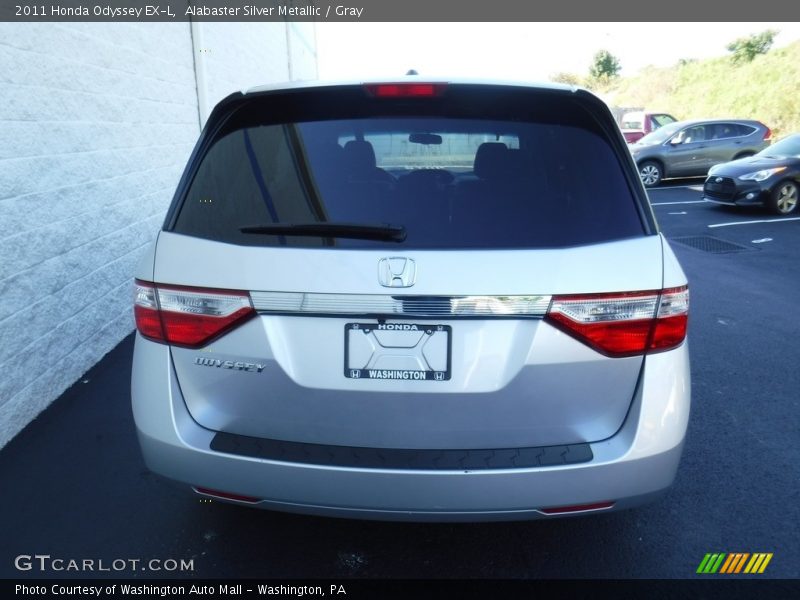 Alabaster Silver Metallic / Gray 2011 Honda Odyssey EX-L