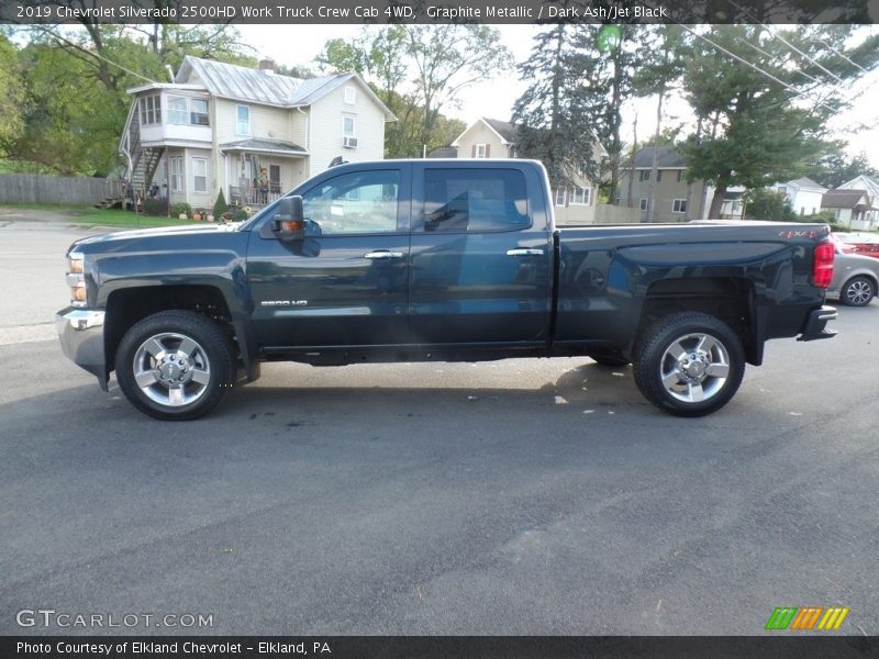 Graphite Metallic / Dark Ash/Jet Black 2019 Chevrolet Silverado 2500HD Work Truck Crew Cab 4WD