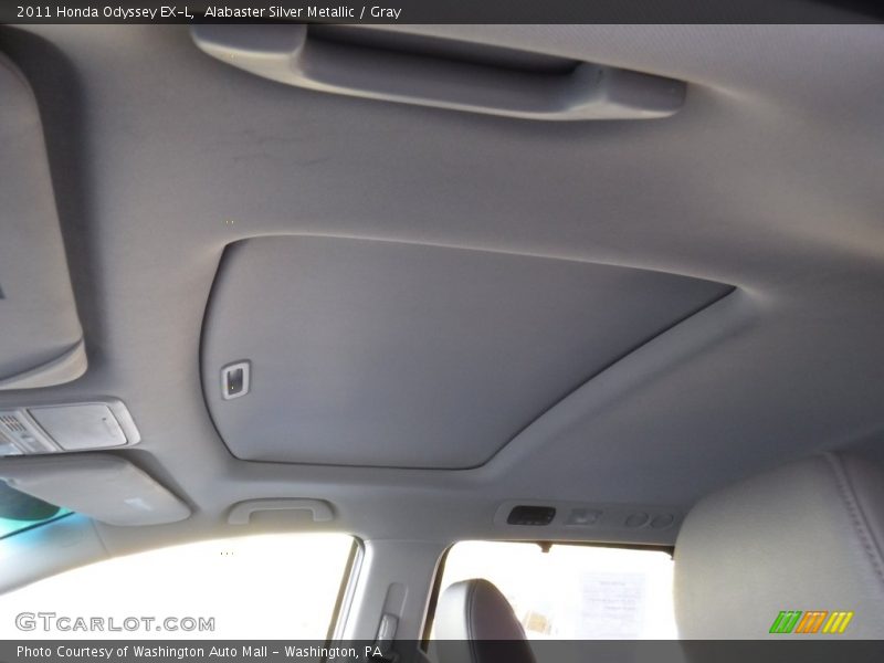 Alabaster Silver Metallic / Gray 2011 Honda Odyssey EX-L