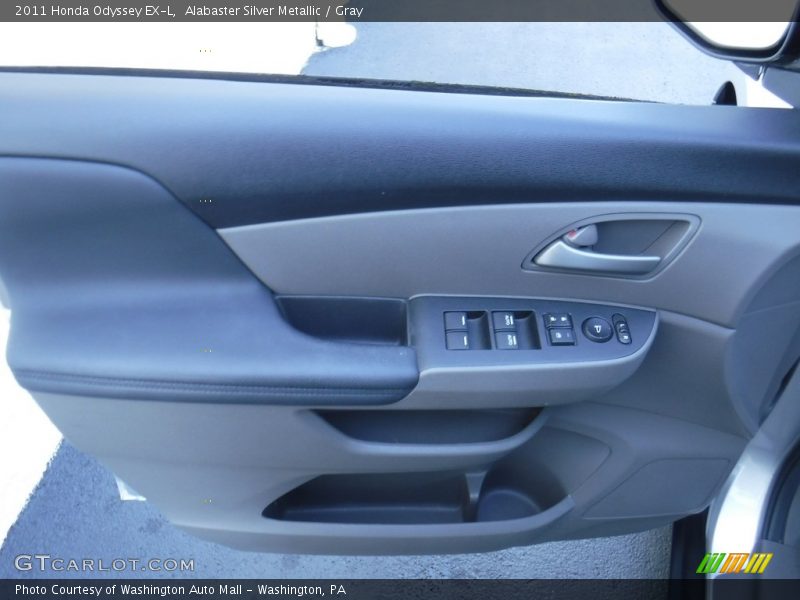 Alabaster Silver Metallic / Gray 2011 Honda Odyssey EX-L