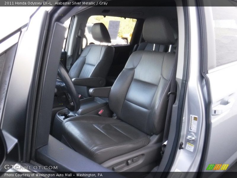 Alabaster Silver Metallic / Gray 2011 Honda Odyssey EX-L