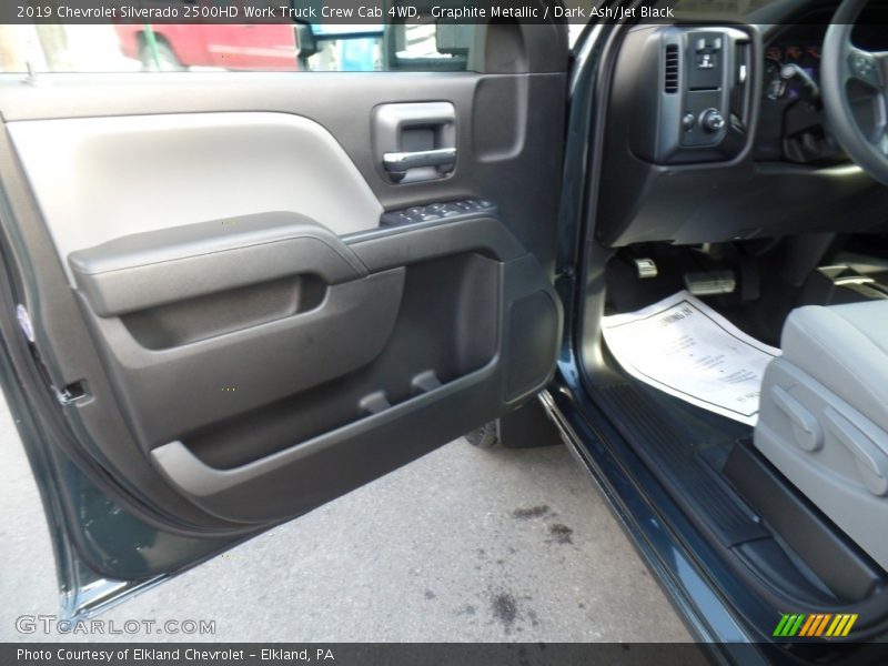 Graphite Metallic / Dark Ash/Jet Black 2019 Chevrolet Silverado 2500HD Work Truck Crew Cab 4WD
