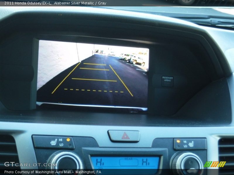 Alabaster Silver Metallic / Gray 2011 Honda Odyssey EX-L