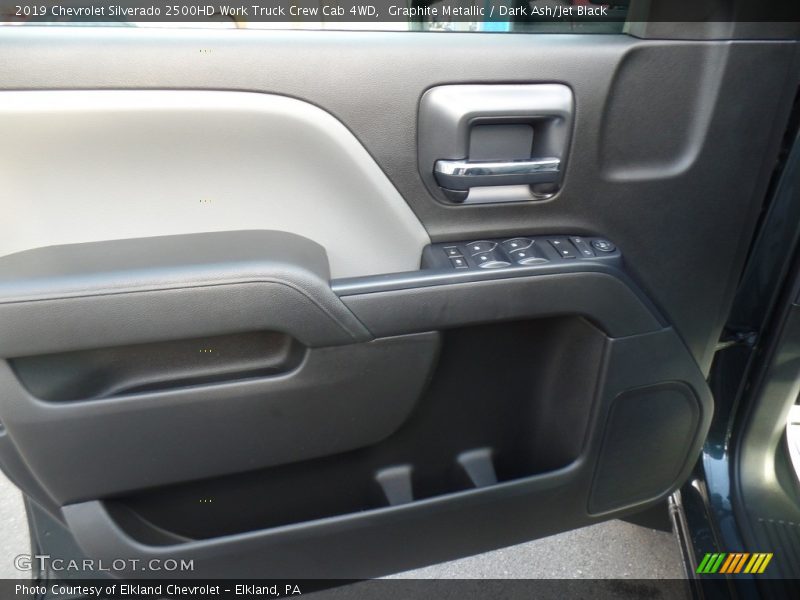 Graphite Metallic / Dark Ash/Jet Black 2019 Chevrolet Silverado 2500HD Work Truck Crew Cab 4WD