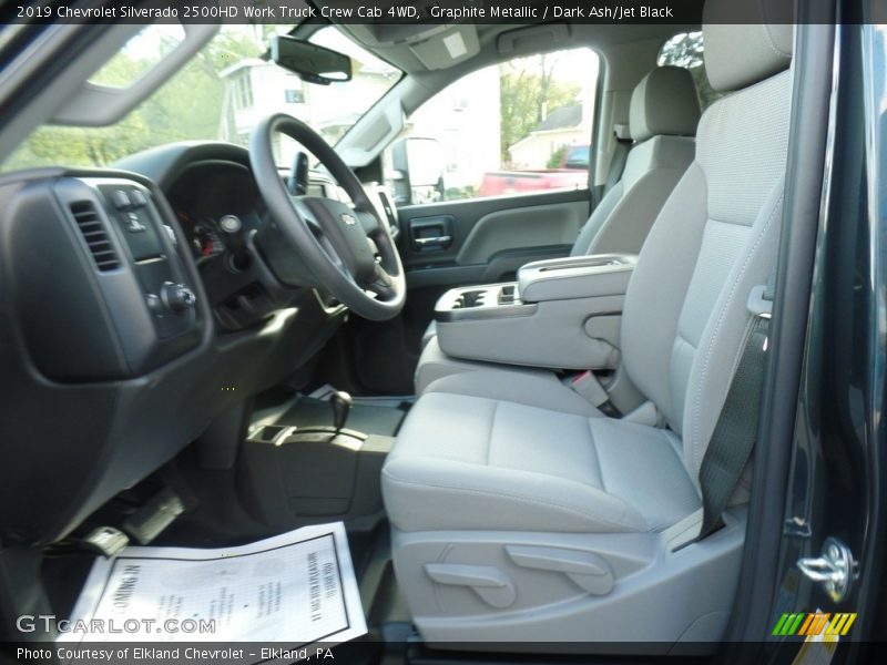 Graphite Metallic / Dark Ash/Jet Black 2019 Chevrolet Silverado 2500HD Work Truck Crew Cab 4WD