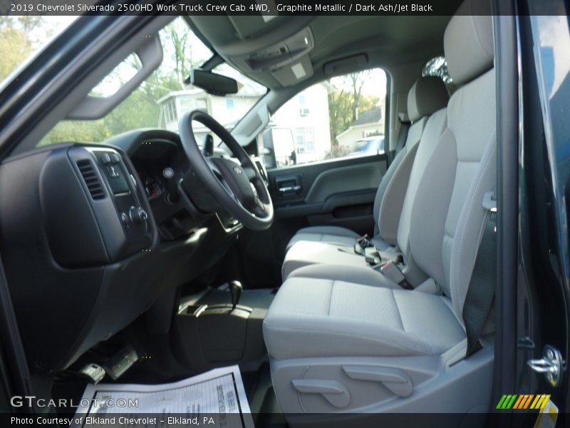 Graphite Metallic / Dark Ash/Jet Black 2019 Chevrolet Silverado 2500HD Work Truck Crew Cab 4WD