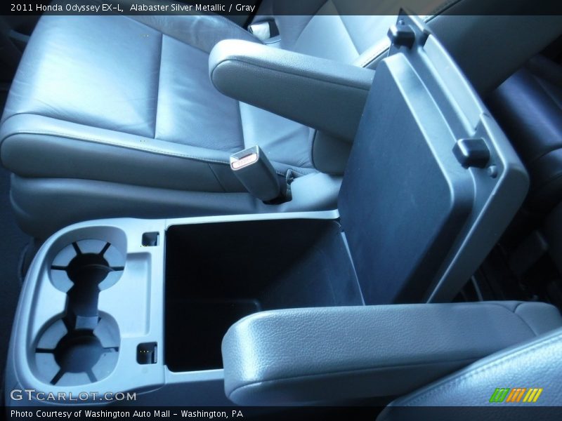 Alabaster Silver Metallic / Gray 2011 Honda Odyssey EX-L