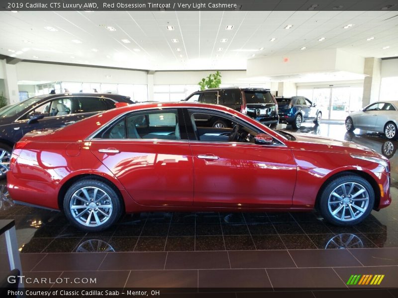  2019 CTS Luxury AWD Red Obsession Tintcoat