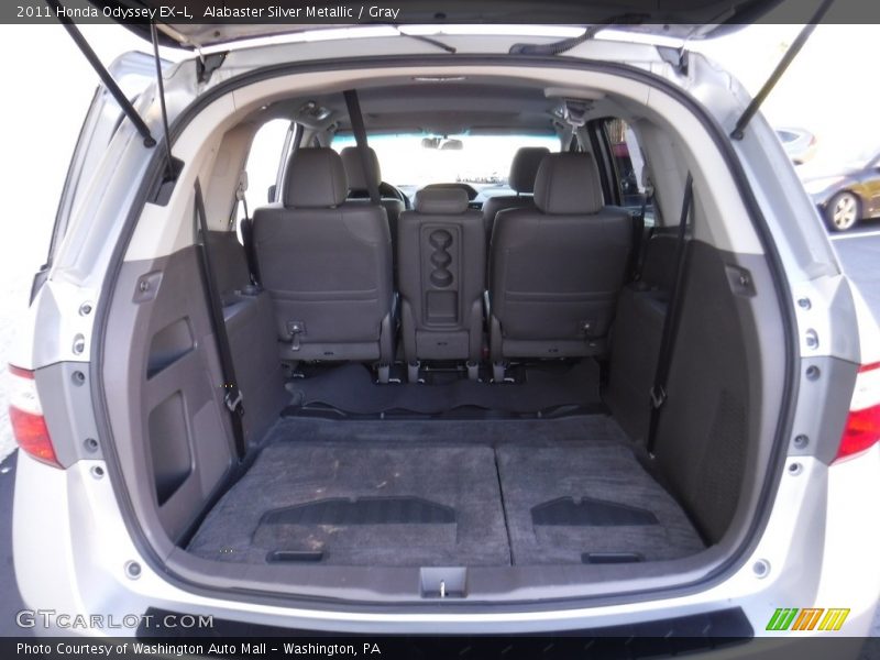 Alabaster Silver Metallic / Gray 2011 Honda Odyssey EX-L