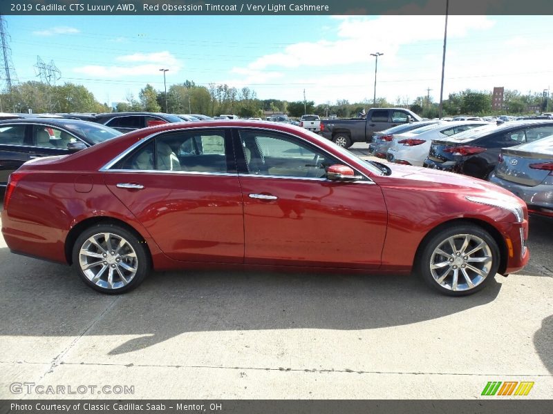  2019 CTS Luxury AWD Red Obsession Tintcoat