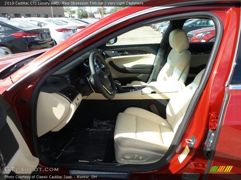  2019 CTS Luxury AWD Very Light Cashmere Interior