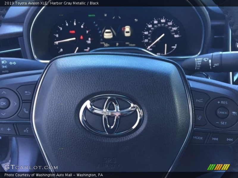 Harbor Gray Metallic / Black 2019 Toyota Avalon XLE