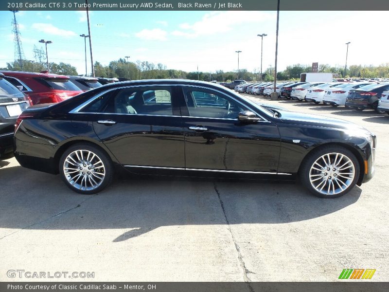 Black Raven / Jet Black 2018 Cadillac CT6 3.0 Turbo Premium Luxury AWD Sedan