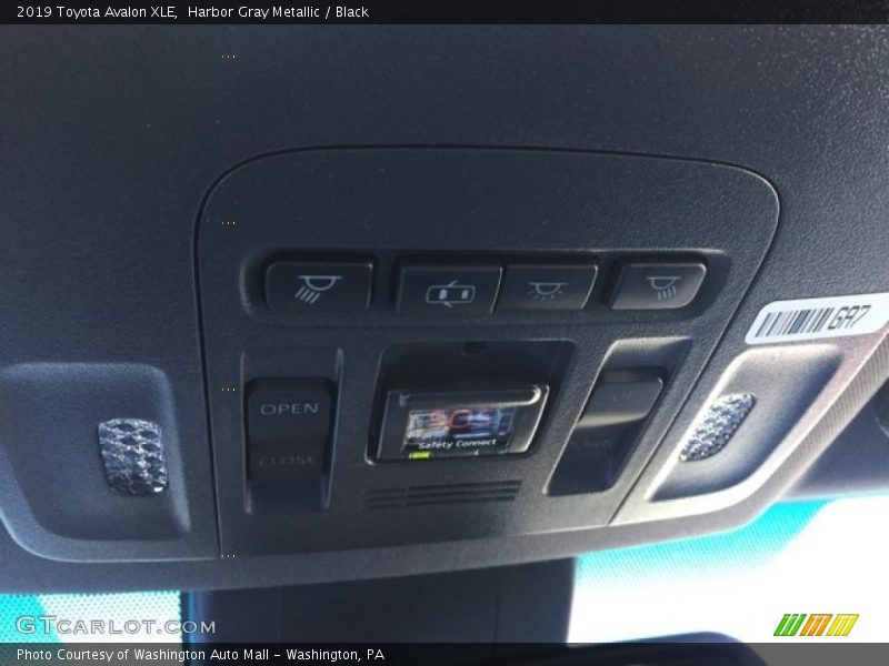 Harbor Gray Metallic / Black 2019 Toyota Avalon XLE