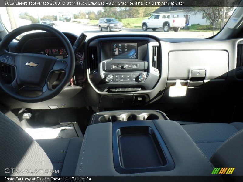 Graphite Metallic / Dark Ash/Jet Black 2019 Chevrolet Silverado 2500HD Work Truck Crew Cab 4WD