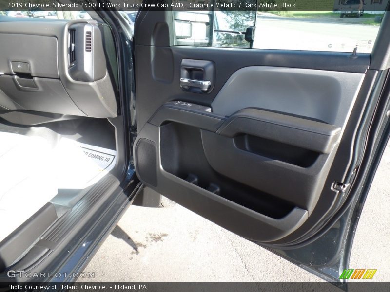 Graphite Metallic / Dark Ash/Jet Black 2019 Chevrolet Silverado 2500HD Work Truck Crew Cab 4WD