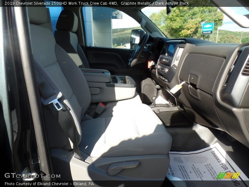 Graphite Metallic / Dark Ash/Jet Black 2019 Chevrolet Silverado 2500HD Work Truck Crew Cab 4WD