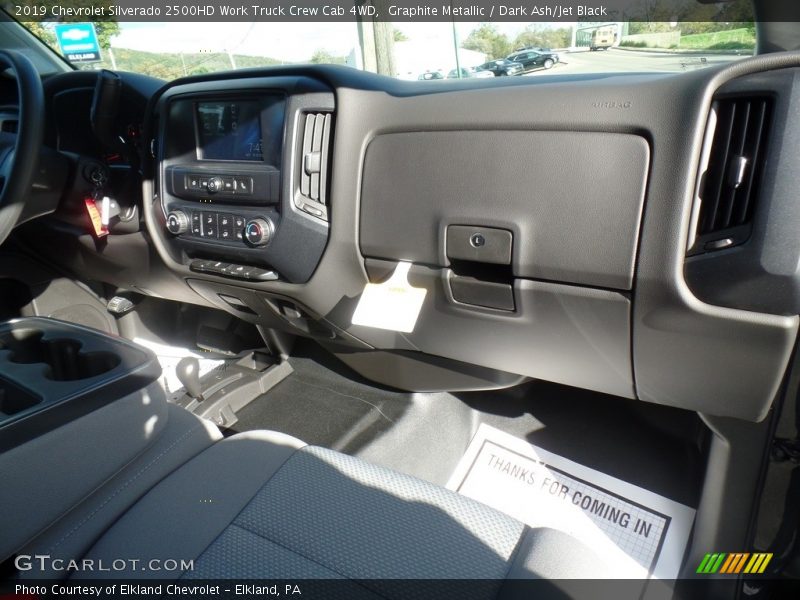 Graphite Metallic / Dark Ash/Jet Black 2019 Chevrolet Silverado 2500HD Work Truck Crew Cab 4WD