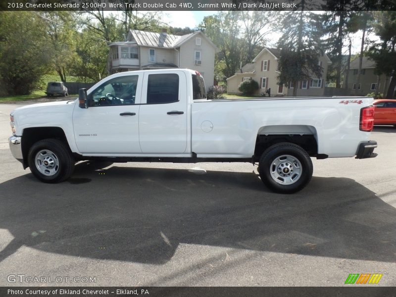 Summit White / Dark Ash/Jet Black 2019 Chevrolet Silverado 2500HD Work Truck Double Cab 4WD