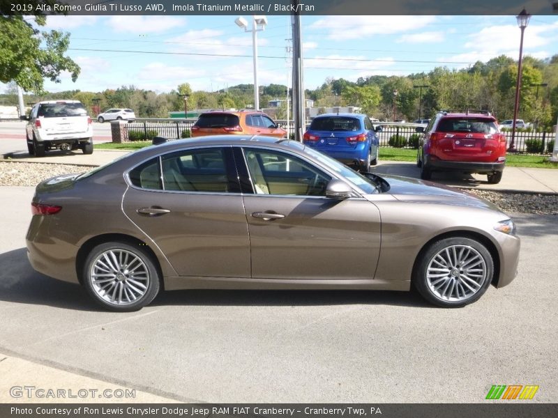  2019 Giulia Ti Lusso AWD Imola Titanium Metallic
