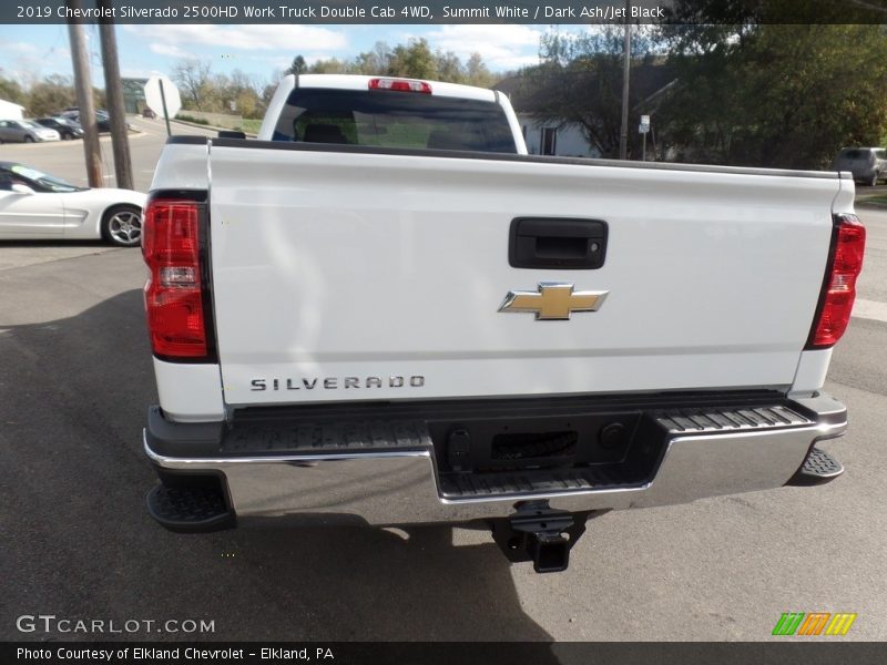 Summit White / Dark Ash/Jet Black 2019 Chevrolet Silverado 2500HD Work Truck Double Cab 4WD