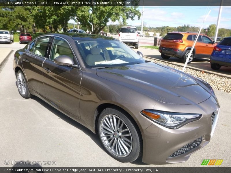  2019 Giulia Ti Lusso AWD Imola Titanium Metallic