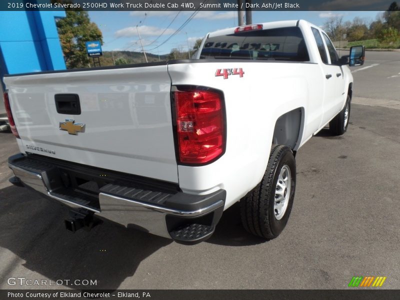 Summit White / Dark Ash/Jet Black 2019 Chevrolet Silverado 2500HD Work Truck Double Cab 4WD