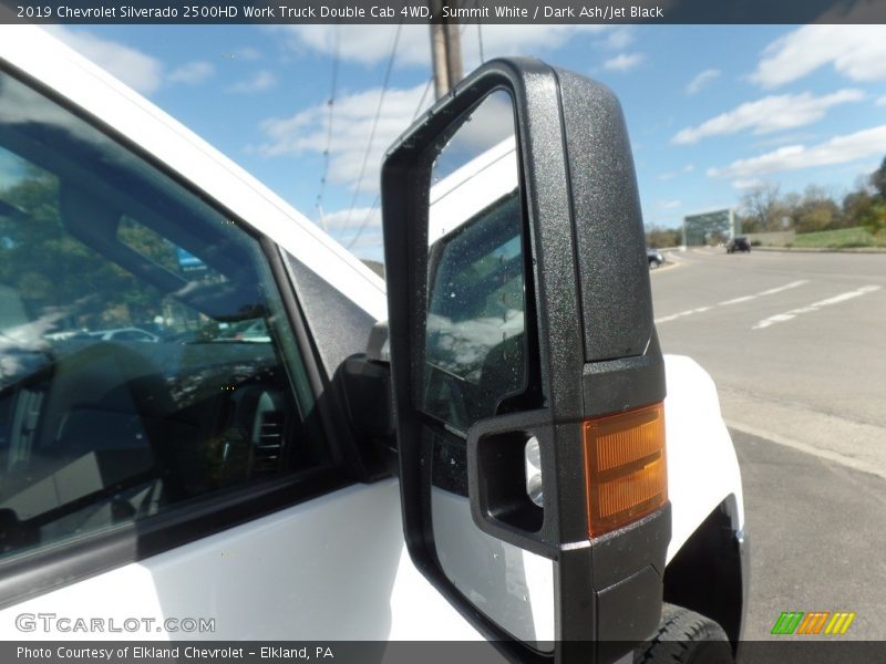 Summit White / Dark Ash/Jet Black 2019 Chevrolet Silverado 2500HD Work Truck Double Cab 4WD