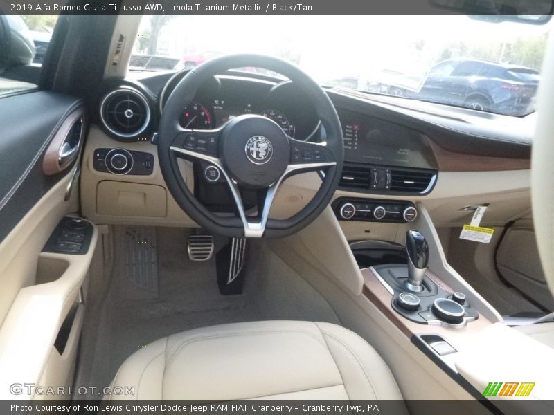 Dashboard of 2019 Giulia Ti Lusso AWD