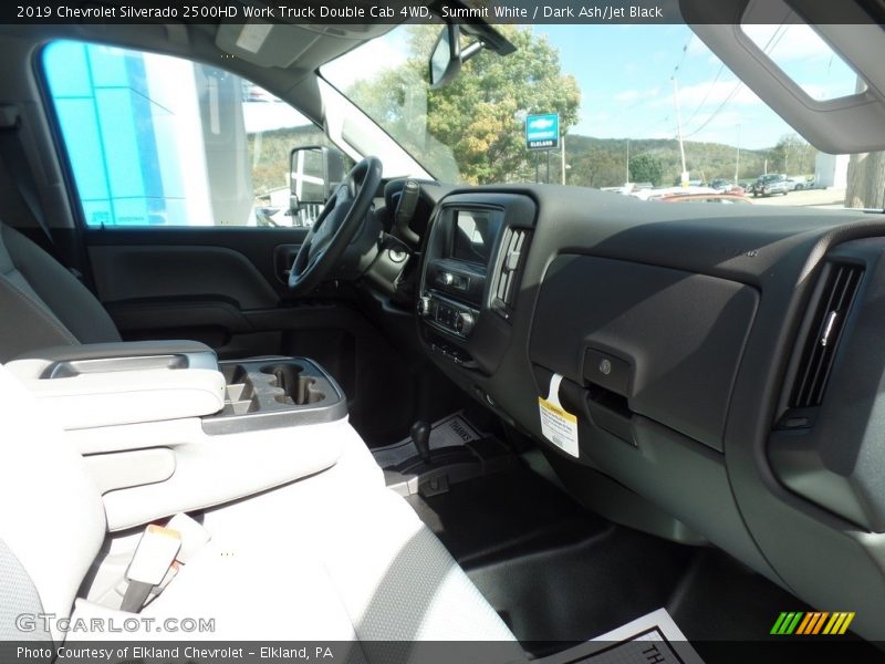 Summit White / Dark Ash/Jet Black 2019 Chevrolet Silverado 2500HD Work Truck Double Cab 4WD