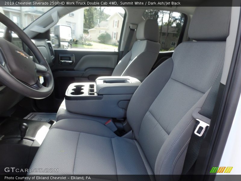 Summit White / Dark Ash/Jet Black 2019 Chevrolet Silverado 2500HD Work Truck Double Cab 4WD