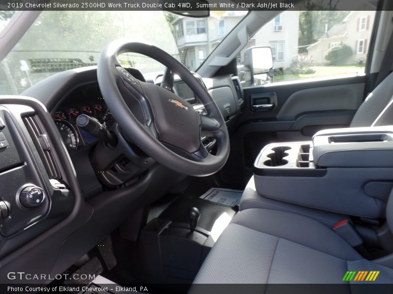 Summit White / Dark Ash/Jet Black 2019 Chevrolet Silverado 2500HD Work Truck Double Cab 4WD