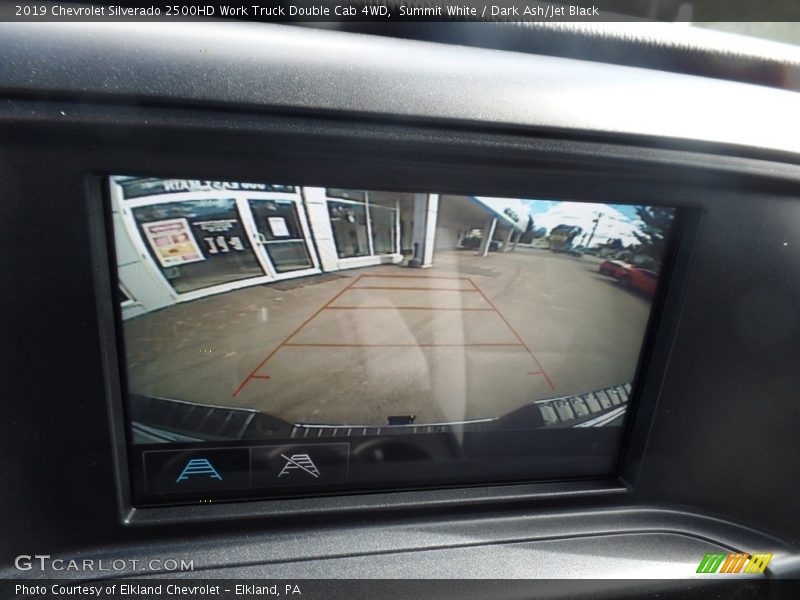 Summit White / Dark Ash/Jet Black 2019 Chevrolet Silverado 2500HD Work Truck Double Cab 4WD