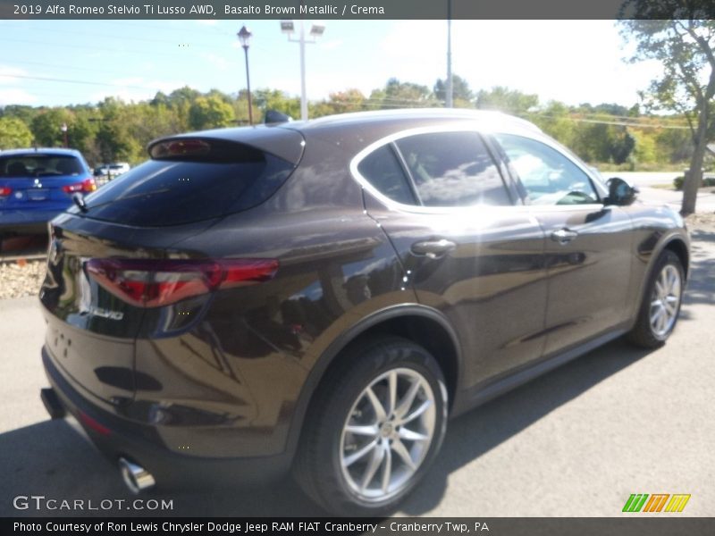 Basalto Brown Metallic / Crema 2019 Alfa Romeo Stelvio Ti Lusso AWD