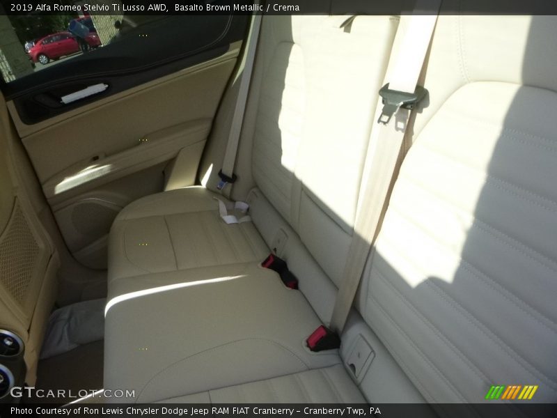 Basalto Brown Metallic / Crema 2019 Alfa Romeo Stelvio Ti Lusso AWD