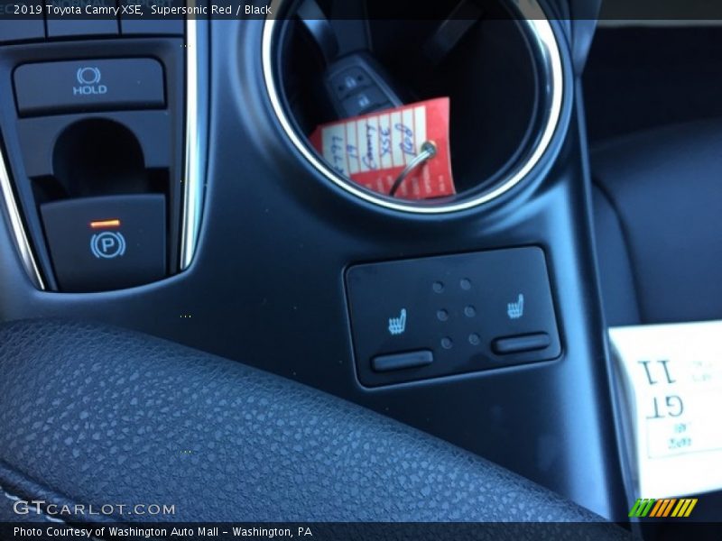 Supersonic Red / Black 2019 Toyota Camry XSE