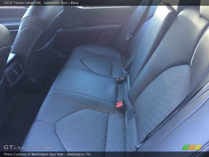 Supersonic Red / Black 2019 Toyota Camry XSE