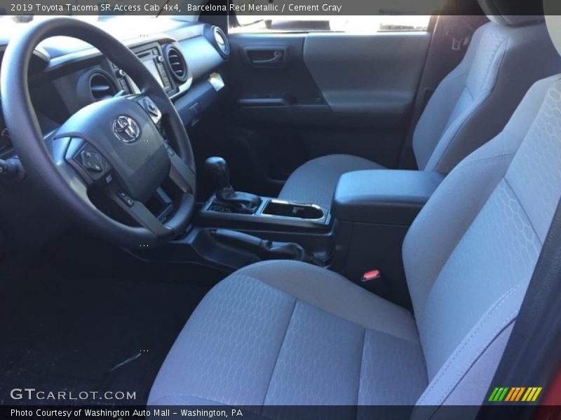 Barcelona Red Metallic / Cement Gray 2019 Toyota Tacoma SR Access Cab 4x4