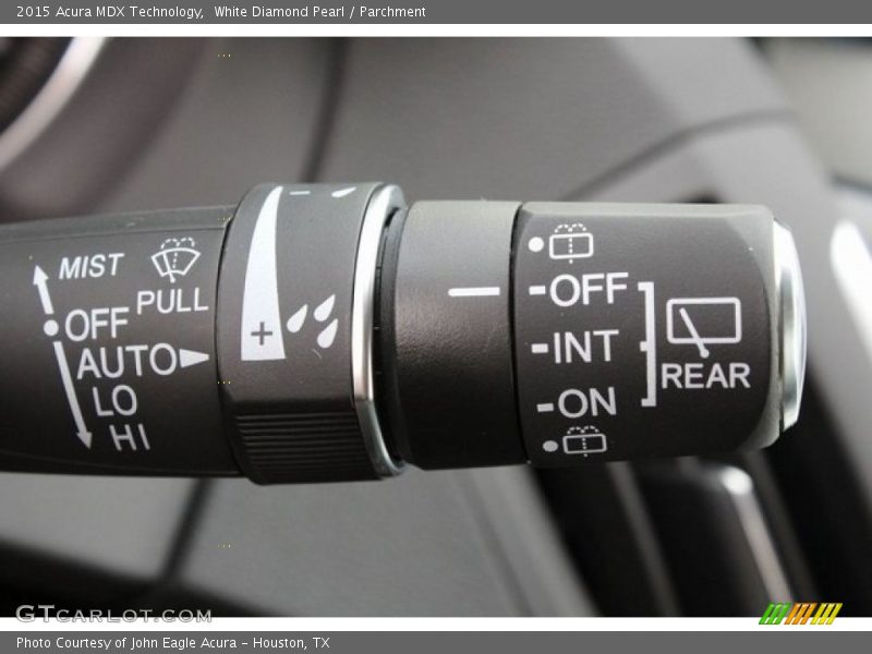 White Diamond Pearl / Parchment 2015 Acura MDX Technology
