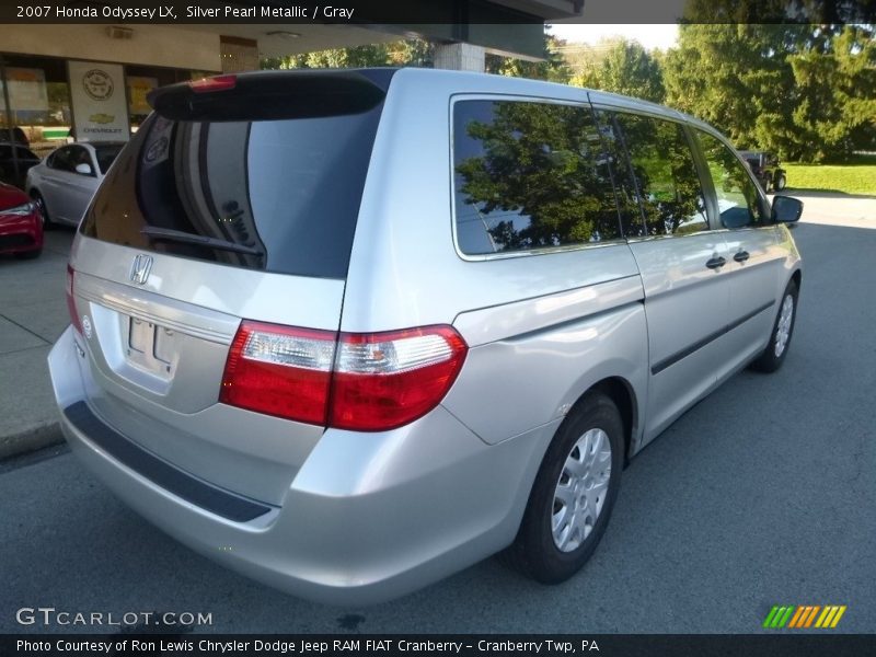 Silver Pearl Metallic / Gray 2007 Honda Odyssey LX