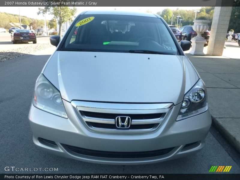 Silver Pearl Metallic / Gray 2007 Honda Odyssey LX