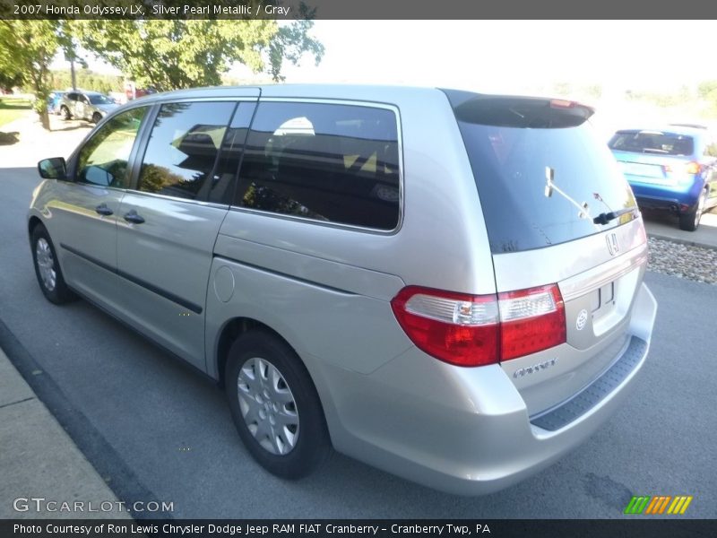 Silver Pearl Metallic / Gray 2007 Honda Odyssey LX