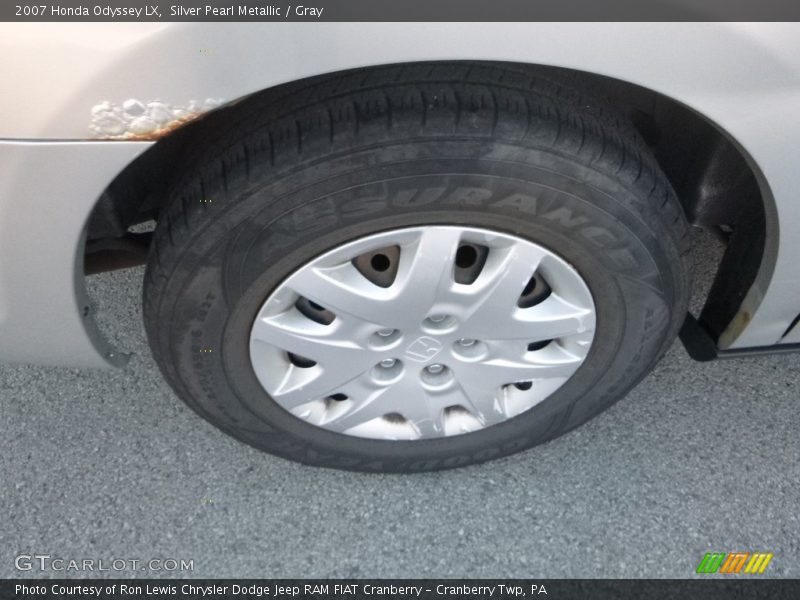 Silver Pearl Metallic / Gray 2007 Honda Odyssey LX