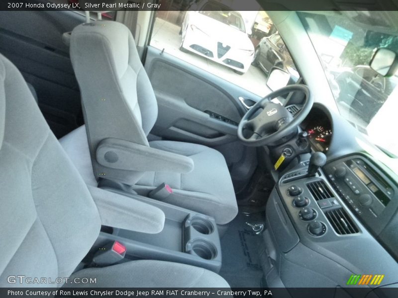 Silver Pearl Metallic / Gray 2007 Honda Odyssey LX