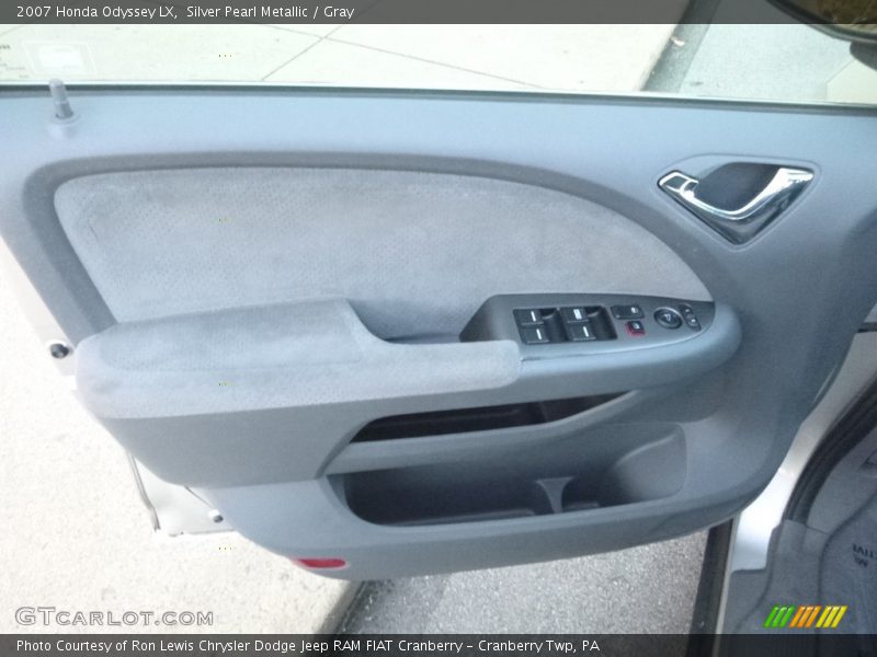 Silver Pearl Metallic / Gray 2007 Honda Odyssey LX