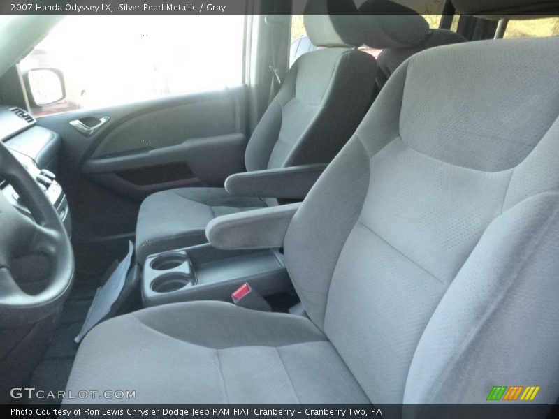 Silver Pearl Metallic / Gray 2007 Honda Odyssey LX