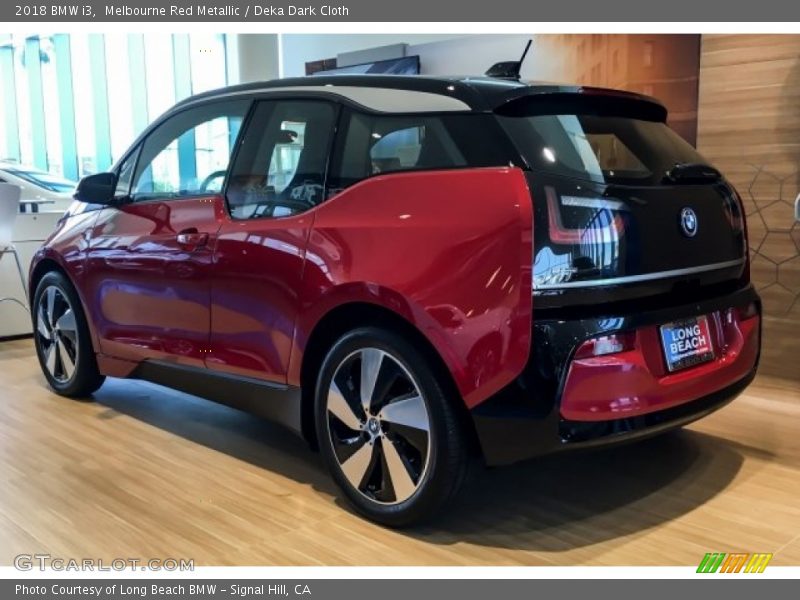 Melbourne Red Metallic / Deka Dark Cloth 2018 BMW i3