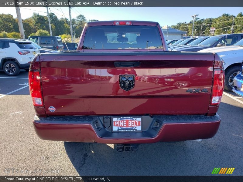 Delmonico Red Pearl / Black 2019 Ram 1500 Classic Express Quad Cab 4x4